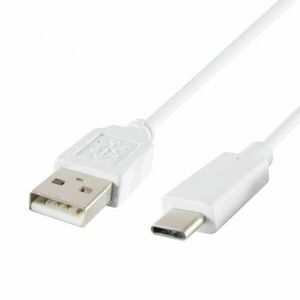 USE USB-C Töltőkábel, 1m, Fehér kép