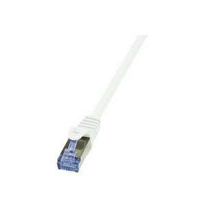LogiLink 10G S/FTP PIMF PrimeLine patch kábel CAT6A 1, 5m fehér (C... kép