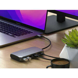 Satechi Aluminium USB-C Multimedia Adapter M1 (1x4K HDMI output 6... kép