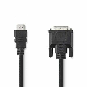 HDMI™ kábel | HDMI™ Csatlakozó | DVI-D 24+1-Érintkezős Dugasz | 1... kép