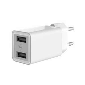 Conceptronic ALTHEA06W 2x USB-A Hálózati töltő - Fehér (12W) kép
