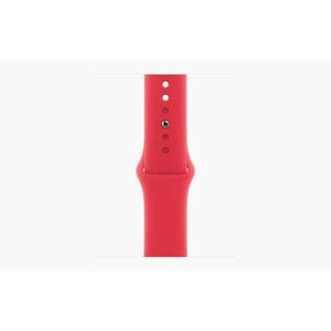 Apple Watch S9 Cellular 41mm RED Alu Case w RED Sport Band - M/L kép