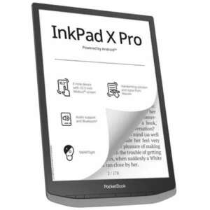 POCKETBOOK e-Reader PB1040D-M-WW INKPad X PRO Ködszürke (10, 3" E-... kép
