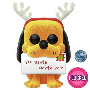 POP! Disney: Holiday Pluto Special Kiadás Flocked kép