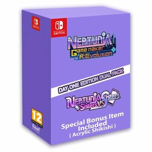 Neptunia Game Maker R: Evolution + Neptunia: Sisters VS Sisters (Day One Kiadás Dual Pack Plus) - Switch kép
