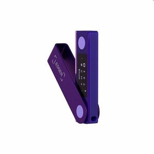 Ledger Nano X hardveres pénztárca kriptovalutákhoz, amethyst purple kép
