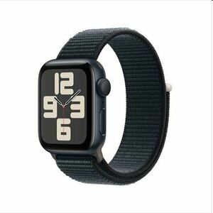 Apple Watch SE GPS 40mm Midnight Aluminium Case Midnight Sport Loop-pal kép
