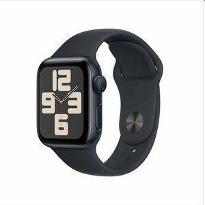 Apple Watch SE GPS 40mm Midnight Aluminium Case Midnight Sport szíjjal - S/M kép