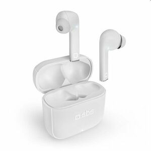 SBS TWS Beat Free vezeték nélküli fülhallgató töltőtokkal 200 mAh, fehér kép