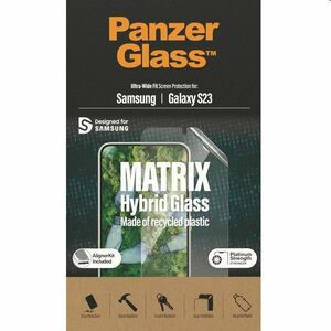 PanzerGlass Matrix UWF AB FP wA védőüveg Samsung Galaxy S23 számára, fekete kép