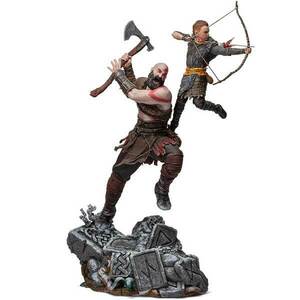 Szobor Kratos and Atreus Art Scale 1/10 (God of War) kép
