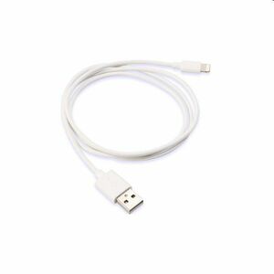 Kábel USB/Lightning, 0, 2 m, fehér kép