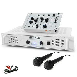 Electronic-Star DJ-94, 1200 W, DJ szett, erősítő, mixpult, mikrofon kép