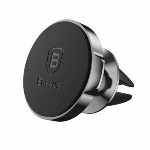 Baseus Small Ears univerzális mágneses autós telefontartó, fekete (SUER-A01) kép