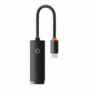 Baseus Lite adapter USB-C / RJ-45, fekete (WKQX000301) kép