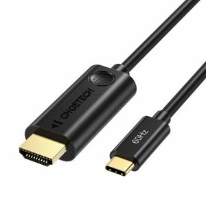 Choetech CH0019 kábel USB-C / HDMI M/M 4K 1.8m, fekete (CH0019) kép