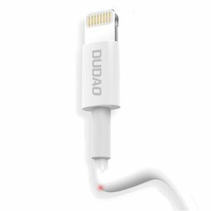 Dudao L1T kábel USB / Lightning 3A 1m, fehér kép