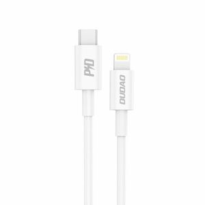 Dudao L6X kábel USB-C / Lightning PD 18W 1m, fehér kép