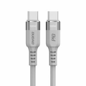 Dudao LC5Max kábel USB-C / USB-C PD 100W 1m, szürke (C5MAX) kép