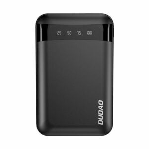 Dudao K3Pro Power Bank 10000mAh 2x USB, fekete (K3Pro mini) kép