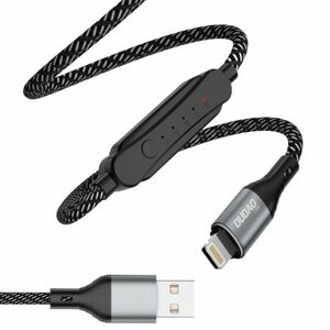 Dudao L7 kábel USB / Lightning 5A 1m, fekete (L7xsL) kép