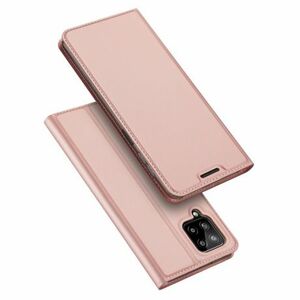 Dux Ducis Skin Pro bőr könyvtok Samsung Galaxy A22 4G, rózsaszín kép