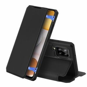 DUX DUCIS Skin X bőr könyvtok Samsung Galaxy A42 5G, fekete kép
