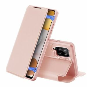 DUX DUCIS Skin X bőr könyvtok Samsung Galaxy A42 5G, rózsaszín kép