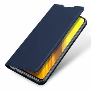 DUX DUCIS Skin Pro bőr könyvtok Xiaomi Poco M3 / Redmi 9T, kék kép