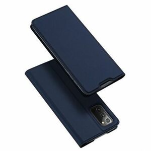 DUX DUCIS Skin X bőr könyvtok Samsung Galaxy Note 20, kék kép