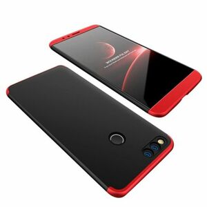GKK 360 Full Body műanyag tok Huawei Honor 7X, fekete/piros kép