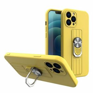 MG Ring szilikon tok iPhone 12 Pro, sárga kép