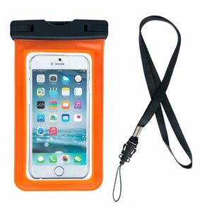 MG Swimming Bag vízálló telefontok 6.7'', narancssárga kép
