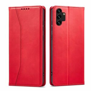 MG Magnet Fancy bőr könyvtok Samsung Galaxy A13 5G, piros kép