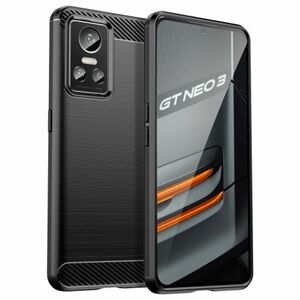 MG Carbon Case Flexible szilikon tok Realme GT Neo 3, fekete kép