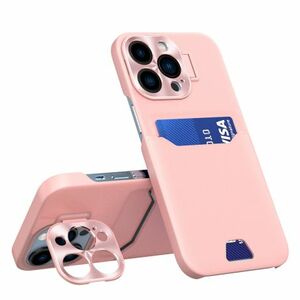 MG Leather Stand tok iPhone 14 Pro Max, rózsaszín kép