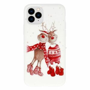 MG Christmas szilikon tok iPhone 12 Pro Max, fehér kép