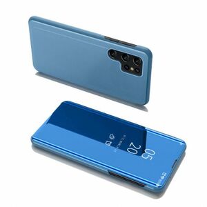 MG Clear View könyv tok Samsung Galaxy S22 Ultra, kék kép