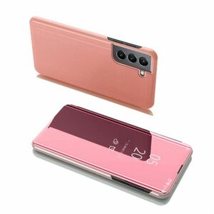MG Clear View könyv tok Samsung Galaxy S22 Plus, rózsaszín kép