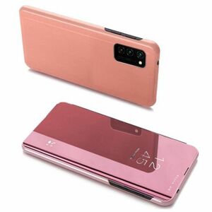 MG Clear View könyv tok Samsung Galaxy A03s, rózsaszín kép