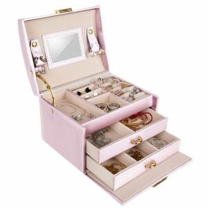 MG Jewelery Box ékszerdoboz, rózsaszín kép