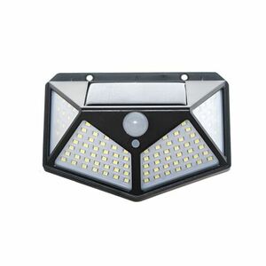 MG L10720 napelemes lampa 100 LED, fekete kép