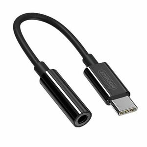Joyroom Ben Series adapter 3.5 mm jack / USB-C, fekete (SH-C1) kép