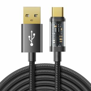 Joyroom Fast Charging kábel USB / USB-C 3A 2m, fekete (S-UC027A20) kép