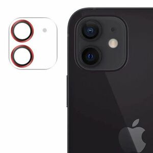 Joyroom Shining üvegfólia kamerára iPhone 12 mini, piros (JR-PF686) kép