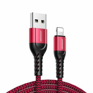Joyroom N10 3x kábel USB / Lightning 0.25m + 1.2m + 2m, piros kép