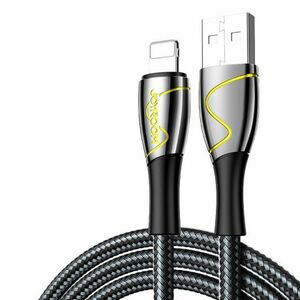 Joyroom Fast Charging kábel USB / Lightning 2.4A 1.2m, fekete (S-1230K6) kép