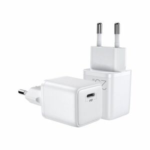 Joyroom Mini Fast Charger hálózati töltő adapter USB-C 25W 3A, fehér (L-P251) kép