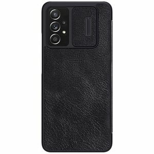 Nillkin Qin bőr könyvtok Samsung Galaxy A73, fekete kép