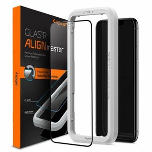 Spigen Glas.Tr Full Cover üvegfólia iPhone 11 / XR, fekete (AGL00106) kép